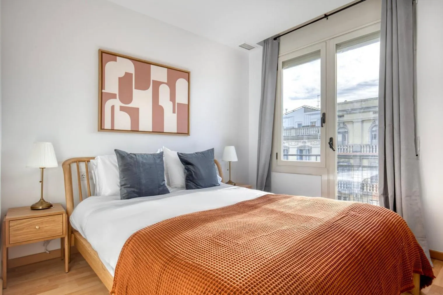 Апартаменты Blueground Nova Esquerra De Leixample Kitchen Bcn-73 Барселона